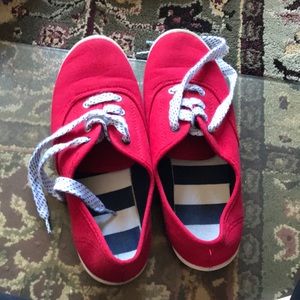 Red White and Blue Sailor Shoes